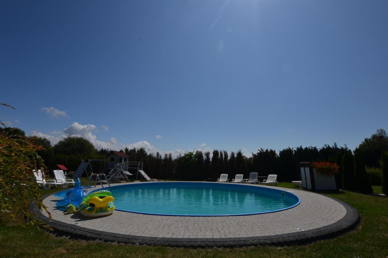 Villa Polne Domki Ujście-Darłowskie Exterior foto